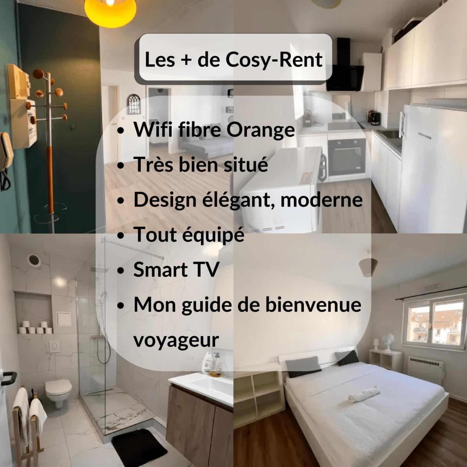 Cosy Rent Appartement Strasbourg Neudorf Menagerie Tv - Wifi מראה חיצוני תמונה